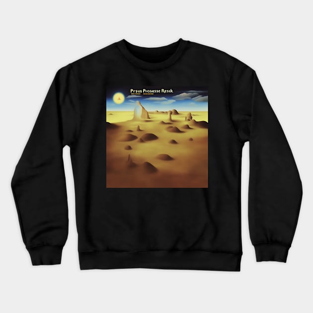 Prsus Prosiesse Resck - Live in Monaco Crewneck Sweatshirt by Palace of Song